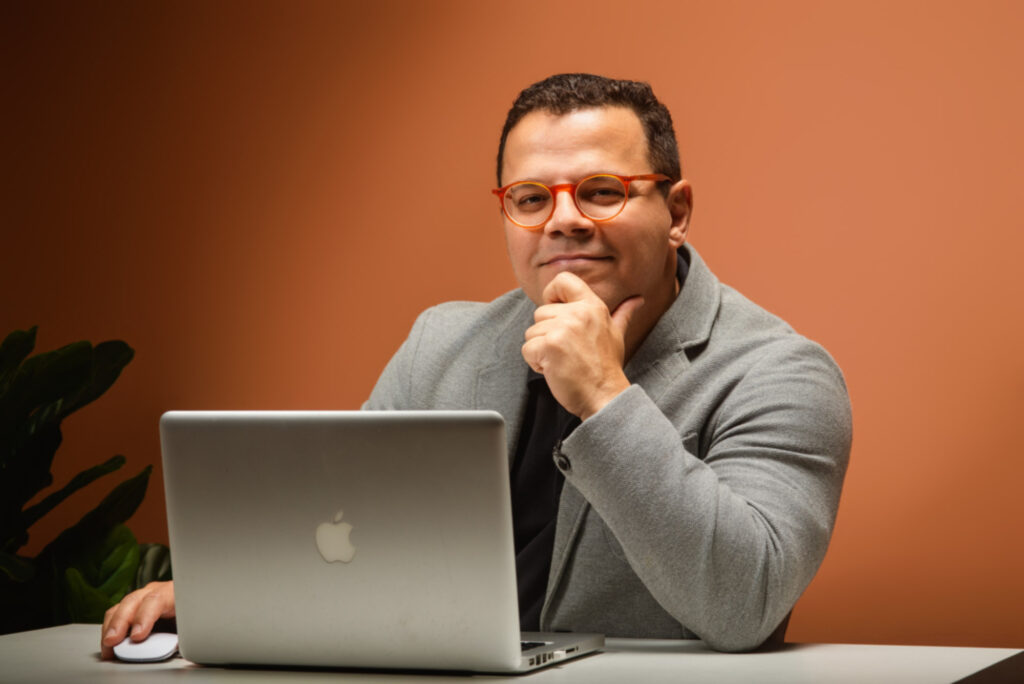 Ensaio corporativa de engenheiro no Centro do Rio