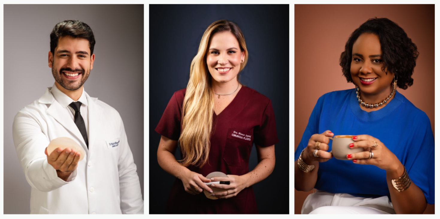 O primeiro teste que eu fiz antes de abrir o estúdio foi na minha esposa.