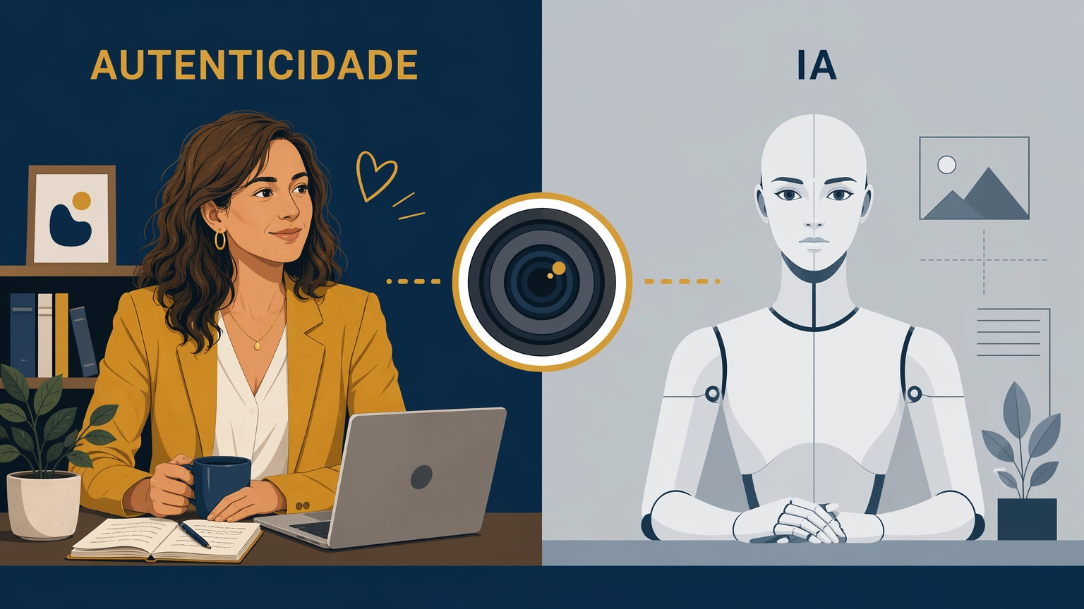 A foto de IA ficou ótima no LinkedIn. O problema foi quando o cliente chegou.